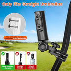 Upgraded Heavy Duty Universal Golf Push Cart Umbrella Holder - Image 5