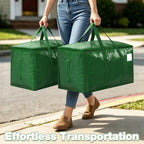 12 Pack Heavy Duty Waterproof Moving Bags, Foldable Totes - Image 5