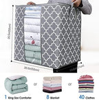Storage Bags 6 Pack 100L Clothes Organization and Storage Containers - Image 2