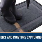 OLANLY Front Door Mat Outside 71x34, All-Season Heavy-Duty Rubber Doormat - Image 5