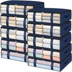StorageRight Under Bed Storage Bags, 10 Pack, 40L, Blue by StorageRight