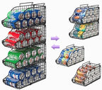 Sonyabecca 4-Pack Stackable Can Rack Organizer for Kitchen Pantry - Image 4