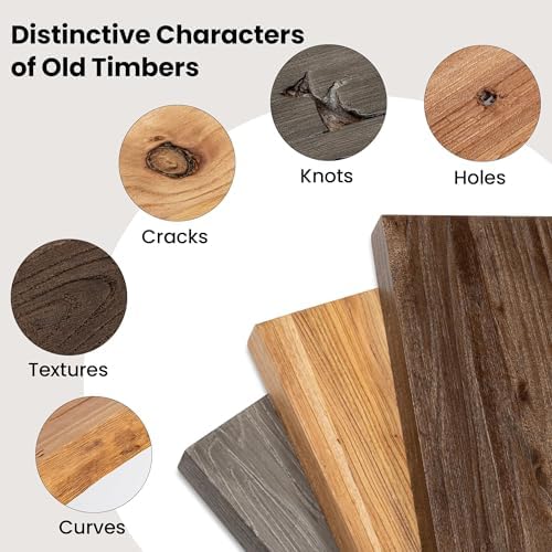 Fun Memories Floating Shelves for Wall, 24"x9.3" Rustic Solid Elm Wood Shelves, Heavy-Duty Wall Mounted Shelves with Invisible Brackets, Set of 2 for Living Room, Bedroom, Kitchen, Walnut Finish - Image 6
