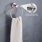 20pcs Brushed Nickel Bathroom Hardware Set - Image 5