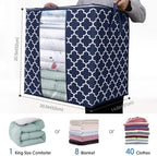 Storage Bags 6 Pack 100L Clothes Organization and Storage Containers - Image 2