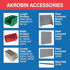 Akro-Mils 30270 AkroBins Plastic Storage Bins, 18"x16"x11", Black, 3-Pack - Image 5
