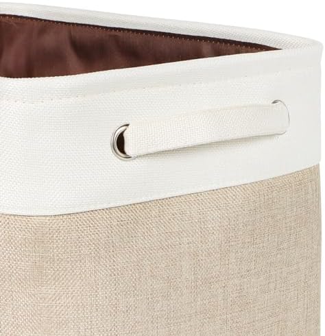 Fabric Storage Bins for Shelves, Rectangle Storage Basket, 3 Pack - Image 3