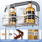 YUOROS 304 Stainless Steel Shower Caddy for Shower Chair - Image 5