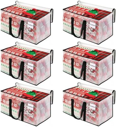 BlissTotes Moving Bags, 76L 6-Pack Storage Bags, Moving Boxes by BlissTotes