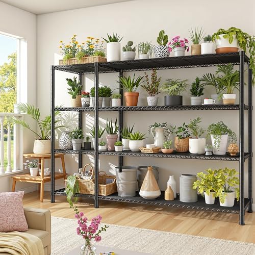 Romorgniz 52.4" W Storage Shelves, 1120LBS Heavy-Duty&L-Shaped for Kitchen - Image 6