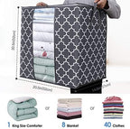 Storage Bags 4 Pack 100L Clothes Organization and Storage Containers - Image 2
