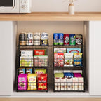 3-Tier Fruit Basket for Kitchen Counter, Stackable Wire Baskets Wall, Potato and Onion Storage Bins, Pantry Organizers, Pantry Storge and Storage for Potato, Onion, Produce, Fruit, Vegetable, Snack - Image 4
