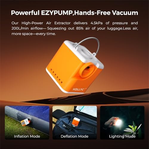 Travel Vacuum Bags with Pump, 25L Large Capacity Vacuum Bags for Travel, IPX7 Waterproof, Travel Essentials Compression Bags for Luggage Backpack Suitcase Home Storage - Image 7