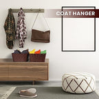 Onlytak Wicker Storage Baskets, Baskets for Shelves, Toilet Paper, Woven Storage Baskets for Organizing, Brown, 12" x 12" x 6", 2-Pack - Image 6