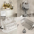 No-Drill Bathroom Suction Storage Box – Large Capacity & Strong Load-Bearing (2PCS-B) - Image 7