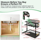 3 Tier Under Sink Organizer: Pull Out Cabinet Storage for Bathroom,1 Pack - Image 2