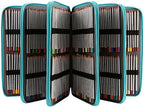 600-Slot Colored Pencil Case, 5-Layer Zipper with Shoulder strap and Handle - Image 3