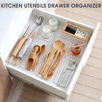 Aneco 14Pcs Extendable Drawer Organizer 4-Size Expandable Drawer Organizer - Image 6