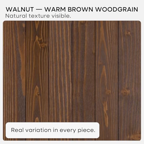 Homeforia 36 Inch Floating Shelves, High-End Solid Pine Wood, Set of 3 - Image 7