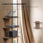 WALI 3 Tier Floating TV Wall Shelf for Projector, DVD Player - Image 4