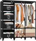 Portable Closet, Easy Assembly, Large Capacity Wardrobe Closet by Jofuler-USDirect