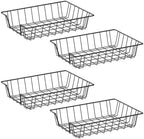 A4 Letter Magazine Desk File Storage Tray Organizer Bin (4) by Gawerk