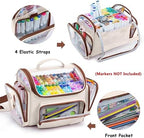 Large Marker Case for 150-200 Markers, Marker Organizer Bag - Image 6
