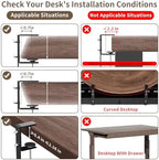 Under Desk Cable Management Tray, Expandable 25.2"–38.6" Cable Tray,Black - Image 2