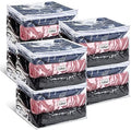 Hoolerry 6 Pcs Clear Plastic Clothes Storage Bags, 12 x 12 x 12 Inch by Hoolerry