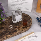 Natural Marble Tray Oval, Dark Brown, 10 x 5 x 0.6 - Image 7