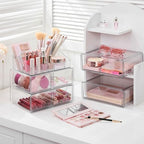 Vtopmart 5 Tier Clear Makeup Organizer with 6 Drawers - Image 6