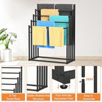 Honiter Towel Racks for Bathroom, 5 Tier Wide Towel Drying Rack Outdoor, Free Standing Towel Rack, Pool Towel Blanket Stand and Display Rack for Oversized Bath Towels - Image 6