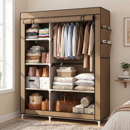 Calmootey Portable Closet Organizer, Space-Saving Storage System for Home - Image 5