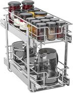 Pull Out Cabinet Organizer,9¼'' Slide Out Kitchen Organizers and Storage by ZOINLIY