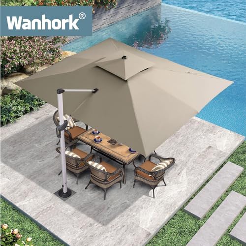 In-ground Umbrella Base for Offset Cantilever Umbrellas, Stainless Steels Outdoor Umbrella Base, Upright Outdoor Umbrella Holder - Image 6