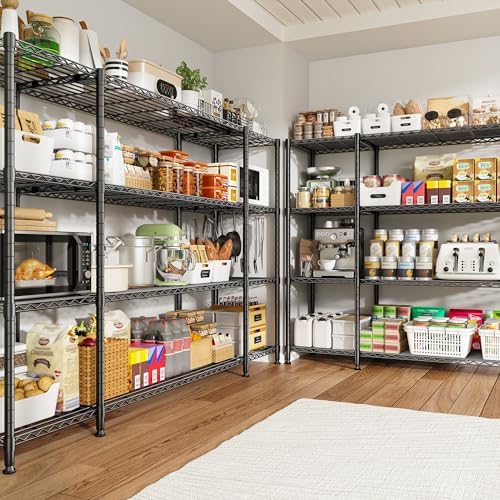 REIBII 78.4''W Storage Shelves, 1500LBS Heavy Duty&Space Saving for Garage - Image 5