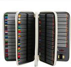 300 Slots Pencil Case 4-Layer Zipped Holder w/Handle - Image 3