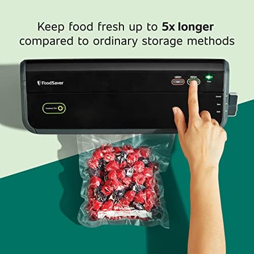 FoodSaver Precut Vacuum Sealer Bags for Airtight Food Storage and Sous Vide Cooking, BPA-Free, 1 Quart, 44 Count - Image 2