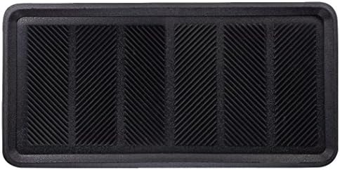 SafetyCare Rubber Shoe & Boot Tray - Multi-Purpose - 32 x 16 Inches - 1 Mat by SafetyCare