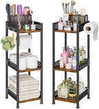 3 Tier Bathroom Organzier Storage Shelf Stand Toilet Paper Holder by MJIMKE