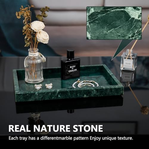 Real Natural Marble Tray for Bathroom, Vanity, Kitchen Counter & Desktop - Image 4