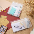 Fuutreo Magnetic Wall File Holder,6pcs,Clear,Horizontal & Vertical - Image 4