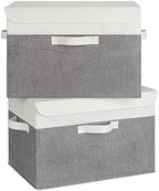 GRANNY SAYS Memory Keepsake Storage Box, Fabric Storage Bins with Lids by GRANNYSAYS