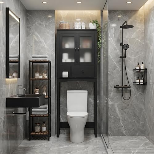 Garvee Over-The-Toilet Storage Rack, Vintage Bathroom Organizer by Garvee