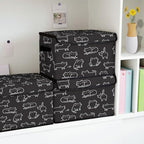Stackable Clothes Storage Bins with Lids 3 Pack. - Image 4