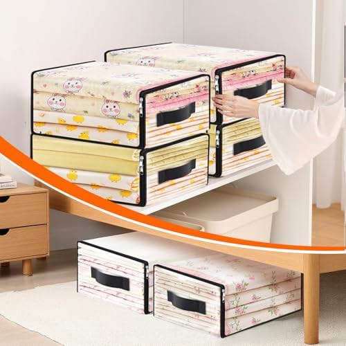 SpaceWhisper Clear Sheet Storage Bags, 6 Pack, 17.7 x 15.7 x 7.9 in - Image 7