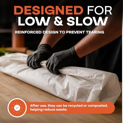 White Butcher Paper 18" x 12000" (1000 feet) with Dispenser - USA-Made Natural Butcher Paper Roll for Meat and Fish - Uncoated, Unwaxed & Food-Grade Material for Smoking, Barbecue by IDL Packaging - Image 6