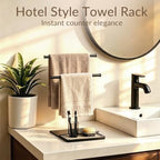 NADAMOO Standing Towel Rack for Bathroom, Adjustable Hand Towel Holder - Image 2