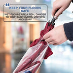 Umbrella Bag Wrapper Station with Sign Frame - Wrap Umbrellas for Rain - Be Safe, Wrap it up! - 200 Long Bags Included - Image 6