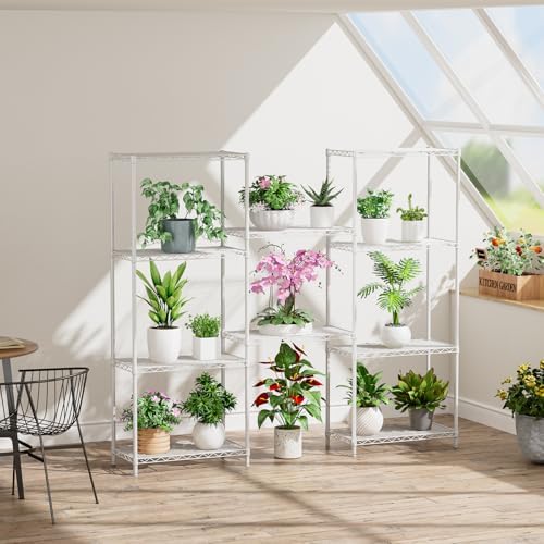 Golpart 5Tier Adjustable Storage Shelves Metal Wire Shelving Standing Shelf - Image 6
